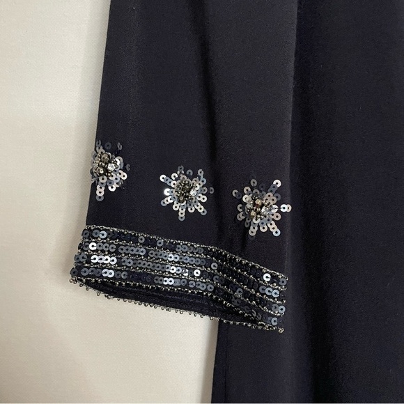 Boden Beaded Sequins Navy Evening Shift Dress NEW - Picture 9 of 13